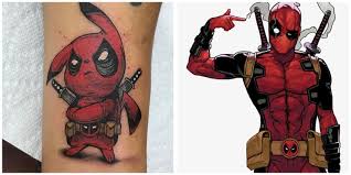 Deadpool digital illustration, wolverine deadpool marvel comics, deadpool simple, comics. Deadpool 10 Tattoos Only Devoted Fans Will Understand