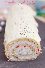 Christmas Vanilla Roll Cake Recipe Recipe Roll Cake Recipe Vanilla Roll Cake Christmas Cooking