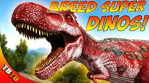 How To Breed Super Dinos Ark Stat Mutations Explained Ark Survival Evolved Breeding Tutorial