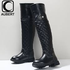 Awesome Girls High Boots Winter New Children Leather Knee High Snow Boots Velvet Warm Kids Knight Long Boots Girls Elegant Party Sh Girls Boots Boots Kid Shoes
