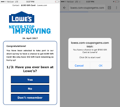 I've seen how lowes wasted money and told regional vp's on ways to increase the bottom line. Consumer Alert Lowe S Mother S Day Coupon Is A Scam