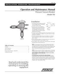 Check spelling or type a new query. Febco Watts 765 Pressure Vacuum Breaker Troubleshooting Guide Manualzz