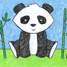 How To Draw A Panda Bear Art Projects For Kids Panda Bear Art Kids Art Projects Art History Projects For Kids