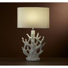 Maybe you would like to learn more about one of these? Ceramic Coral Table Lamp With Ivory Oval Faux Silk Shade 4557wh Lighting From The Home Lighting Centre Uk