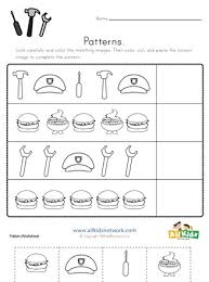 The first official observance of labor day was tuesday september 5, 1882 in new york city. Labor Day Cut And Paste Patterns Worksheet All Kids Network
