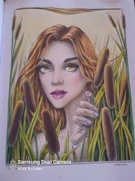 The Fairy Queen Cover Art from The Visionary Fairy Book 1 (drawn by a  human) by Christine Von Lossberg, used derwent inktense, watercolour in  rainbow 🌈 look.