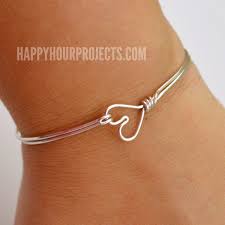 Maybe you would like to learn more about one of these? Diy Heart Clasp Wire Wrapped Bangle Bracelet Happy Hour Projects