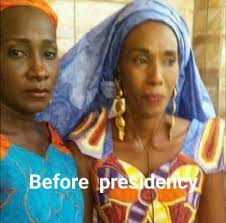 The Gambian first ladies. Before and After