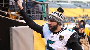 I don't know anything about barstool sports but this was basically a. Jagaurs Blake Bortles Shrugs Off Critics I Couldn T Care Less