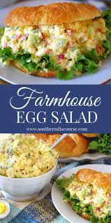 Ultimate Farmhouse Egg Salad A Southern Discourse Egg Salad Recipe Easy Best Egg Salad Recipe Egg Salad Recipe