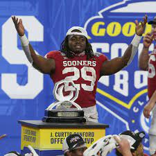 Rhamondre stevenson is an american football running back for the new england patriots of the national football league. Oklahoma Sooners Football Rb Rhamondre Stevenson Has Declared For The Nfl Draft Crimson And Cream Machine