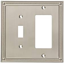 Franklin Brass Classic Beaded Single Switch Decorator Wall Plate Finish Plates On Wall Franklin Brass Switch Plate Covers