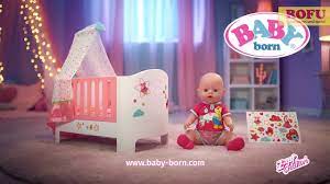 Baby born has a weakness for the world of. Baby Born Magisches Himmelbett Rofu Kinderland Youtube