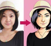 Cartoon photo filter effect pour transformer photo en dessin animé. Transformer Photo En Dessin Anime Conseils Pour Les Accros De La Photo Photo Dessin Photo Dessin Anime Dessin Anime