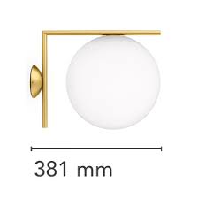 They illuminate the area directly below them without spreading outward much. Ic Lights Ceiling Wall 2 Lampe Wand Decke Flos