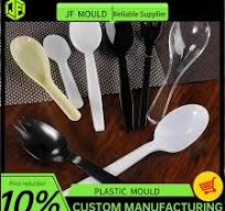 Disposable Household Plastic Soup Spoon Injection Molds, Factory Direct  Sales of High Quality, Customized Service