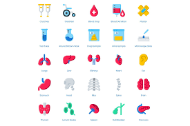 105 Medical Healthcare Icons Icon Health Care Fitness Infographic