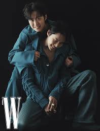 Gong myung | кон мён | 5urprise | official page запись закреплена. Gong Myung And Nct S Doyoung For W Korea May 2021 Celebrity Photos Videos Onehallyu
