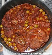 Recette Saut De Veau Aux Olives Sur Recoin Fr Recette Recette Recettes De Cuisine Veau Aux Olives