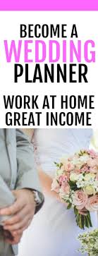 Become A Wedding Planner And Make 2000 A Month Part Time Wedding Planner Wedding Planning Event Planning Tips