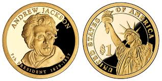 andrew jackson one dollar coin value