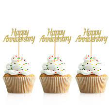 We would like to show you a description here but the site won't allow us. Buy Donoter 48 Pcs Happy Anniversary Cupcake Toppers Picks For Anniversary Party Cake Decorations Online In Turkey B08mzx7mq7
