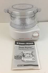 Black And Decker Garment Steamer Manual Black Decker Handy Steamer Food Steamer Rice Cooker Hs80 Type 2 W Manual Blackdecker Steamer Recipes Rice Cooker Black Decker