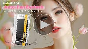 NAGARAKU Bloom Autofloracion Extensiones de pestañas Volumen Blister de 1  sola medida 0.07 D 10mm Imitación de Visón mate Negro 12 filas Suaves  Naturales : Amazon.com.mx: Belleza