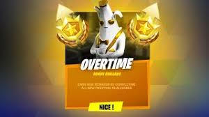 It had lasted from july 23rd, 2019 to july 31st, 2019. Fortnite Overtime Challenges Fortnite Battle Royale Youtube