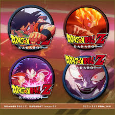 Dragon ball z kakarot logo png. Dragon Ball Z Kakarot Icons By Brokennoah On Deviantart