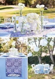 Lovely Blue White Backyard Baby Shower Hostess With The Mostess Backyard Baby Showers Baby Shower Outdoor Baby Shower