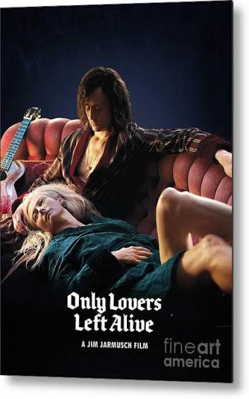 Only Lovers Left Alive Metal Poster by Bo Kev - Metal Posters