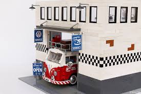 هاي لاين (فتحه سقف+كراسي جلد +كاسيت انرويد+طاره مالتي شيفتات) تم عمل جميع الصيانات (طقم شيور+زيت فتيس+بوجيهات+فلاتر). Lego Volkswagen Garage The Lego Car Blog