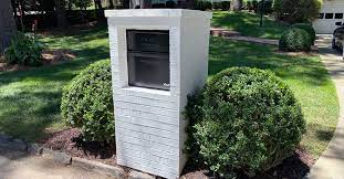 A brick mailbox will provide a strong, durable fixture to your property. Full Service Vault Dvcs0015 Secure Mailboxes For Home Or Business Dvault Com Secure Package Mailboxes For Home Or Business