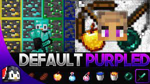 Itemmb for minecraft is a pleasant opportunity not only to actively enjoy pleasant adventures but also to appreciate the innovations. Purpled Default Edit 16x Mcpe Pvp Texture Pack Fps Friendly Youtube