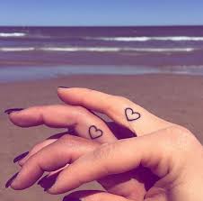 You can also have matching tattoos and the most perfect choice would be a heart tattoo design. 44 Simple Tattoo For Best Friends