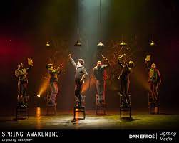 Usitt Lighting Design Award Sponsored By Barbizon 2014 Winner Dan Efros Design For Spring Awak Stage Lighting Design Scenic Design Theatres Set Design Theatre