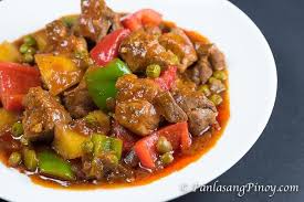 Pork Mechado Recipe Panlasang Pinoy Recipe Diced Pork Recipes Pork Mechado Recipe Mechado Recipe