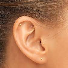 Close my cart 0 0 £0.00; 14k Gold Tragus Stud Gold Helix Stud Gold Cartilage Stud Etsy