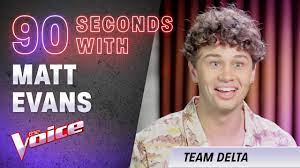 Matt's voice sound effects come from boxing practice in wii sports. The Blind Auditions 90 Seconds With Matt Evans The Voice Australia 2020 Youtube
