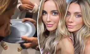 Fellow WAGS show their support for Nadia Bartel after 'snorting cocaine'  video went viral