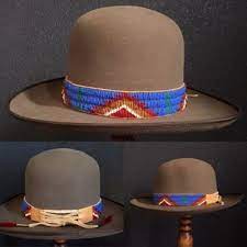 222 Best Images About Top Hats Leather Hats Beaded Hat Bands Hats For Men
