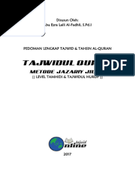 Ilmu tajwid merupakan salah satu ilmu terpenting yang ha. Tajwidul Quran 01 Pdf Pdf