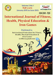 international journal of fitness health