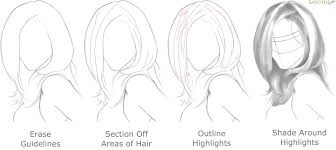 All the shapes can be intimidating and it's easy to get impatient and sloppy. How To Draw Realistic Hair The Ultimate Tutorial Rapidfireart
