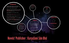 Check spelling or type a new query. Novels Publisher Karyaseni Sdn Bhd By Aien Hassan