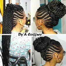 Mohawk, at present, is one of the trendiest hairstyles among the african american youths. Side Mohawk By Dy A Coiffure Braided Mohawk Hairstyles Natural Hair Styles African Braids Hairstyles