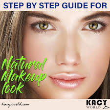 step guide for natural makeup look