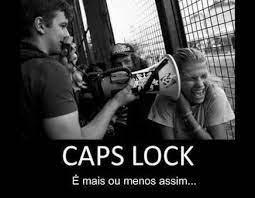 Diga Nao Ao Caps Lock Meme By Andreskywalker Memedroid