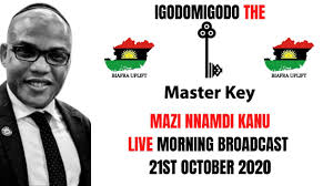 He was intercepted on june 27. Mazi Nnamdi Kanu S Morning Live Broadcast In Support Of Brave Nigerian Youths 21st October 2020 Youtube